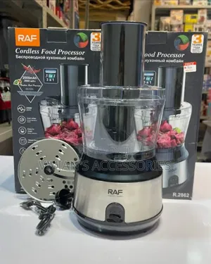 Raf Rechargeable 3in1 Food Processor With Type C Usb Charger