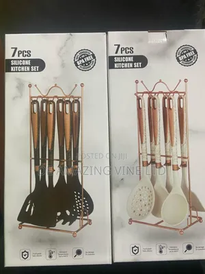 7pcs of Silicon Spoons Set