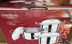 3pcs Stainless Cookware Pot