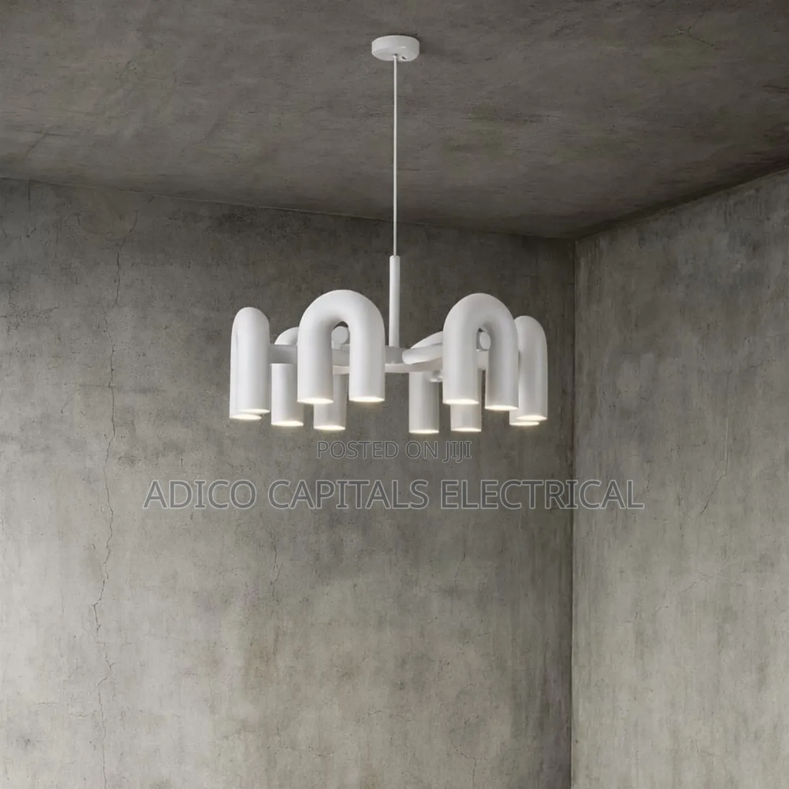 U Box Design Chandalier