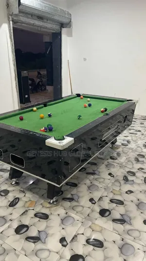 Made In Nigeria Marble And Coin Snooker Board (Glossy Body)