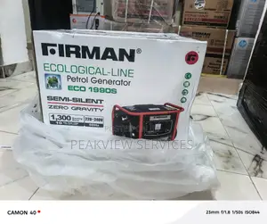 Sumec Firman Eco1990es 1.3kva Performance Manual Generator