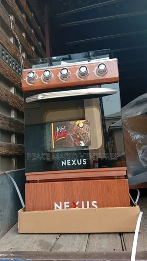 Nexus Quality 50x50 Gas Cooker 4burner With Oven 2years Warranty