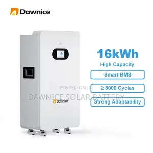 Smart 16kwh Wall-Mounted Battery for Energy Independence