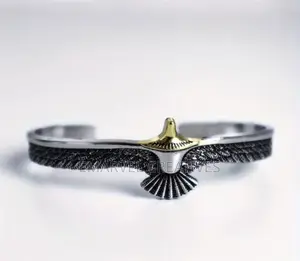 1pc of Vintage Eagle Open Cuff, Bracelet