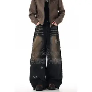 Premium Quality Unisex Baggy Jeans – Trendy Streetwear Denim