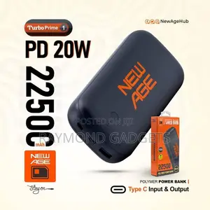 New Age Turbo Prime 1 22500mah Power Bank – 20w Pd