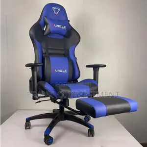 Furgle Gaming Ergonomic Swivel Chair - Blue Black