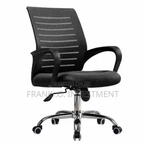 Mesh Back Line Medium Back Secretary Office Chair