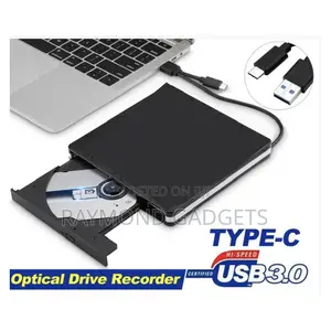 Usb 3.0 External Dvd-rw Drive – Portable Plug & Play