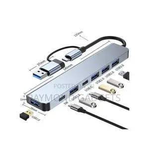Type-c 7-in-1 Adapter – 4k Hdmi + Card Reader
