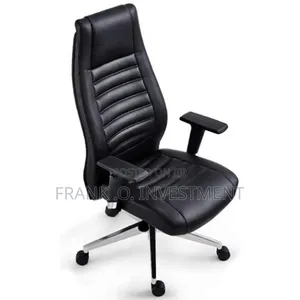 High-Back Executive Leather Comfort Swivel Office Chair