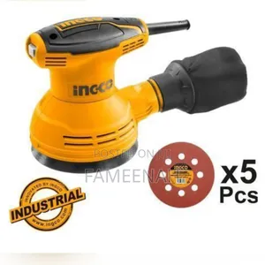 Ingco Rotary Sander/Sandpaper Machine 125mm (5")