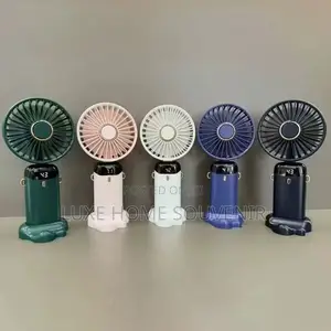 Mini Rechargeable Handheld Fan With Timer