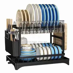 2 Layers Metal Quality Plate Rack