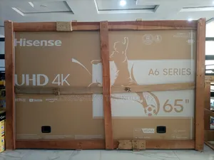 Hisense 65'' A6 Series Uhd Smart Tv +Free Wall Bracket- 65a6k