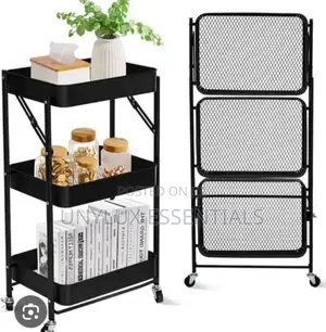 Foldable 3layer Trolley