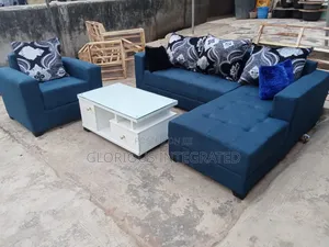 Parlor Cushion L Shape Sofa