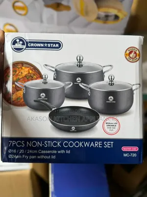 7pcs Crownstar Nonstick Pot