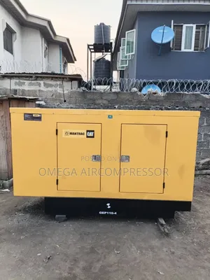 Caterpillar Mantrac Gep110-4 Diesel Generator Set.
