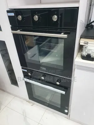 60cm Black Electric Oven