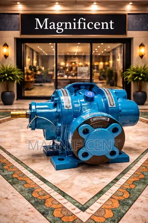 Flange Gear Pump for Oil Transfer – 1 Inch Inlet Outlet