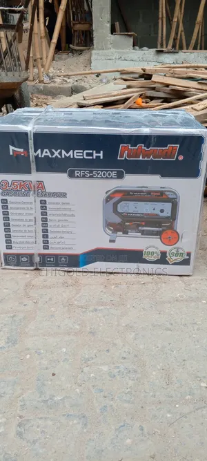 Original Maxmech Generator 3.5 Kva 100% Copper Coin