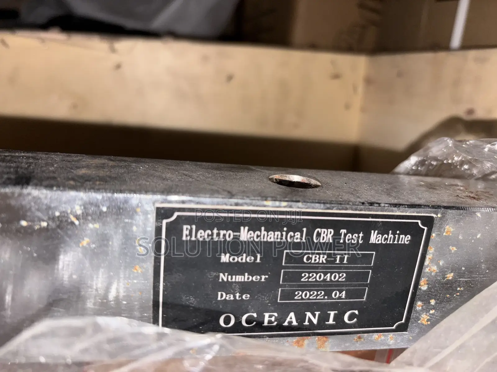 CBR Test Machine