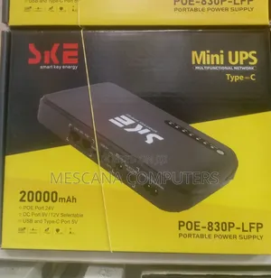 Ske Mini Dc Ups Router Power Bank 20000mah