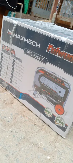 Original Maxmech Generator 100% Copper Coil 3.5 Kva