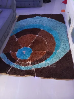 Modern 5x7shaggy Centre Rug