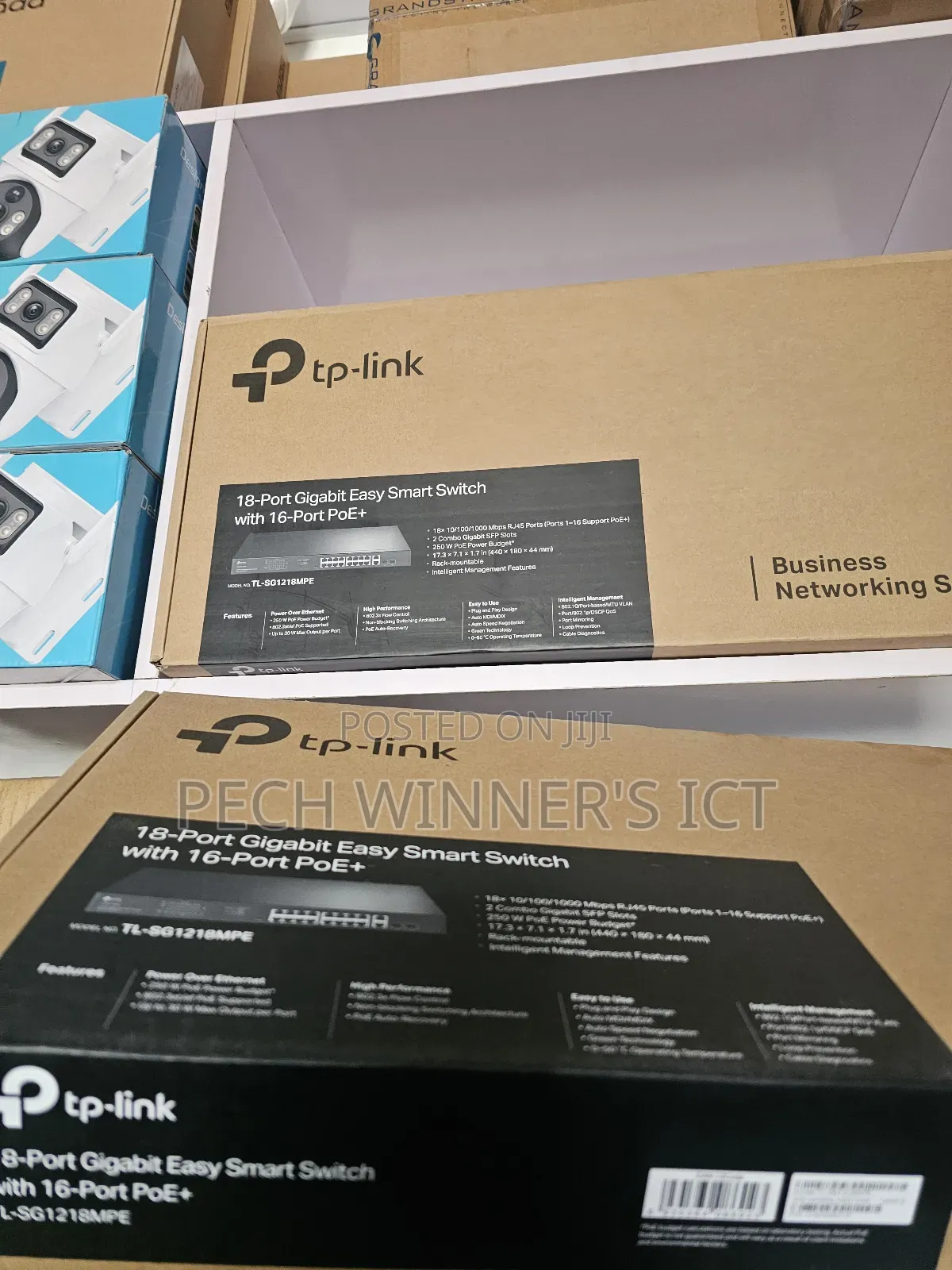 Tp-link 18port Smart Poe+