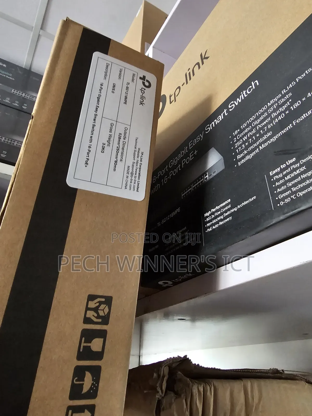 Tp-link 18port Smart Poe+