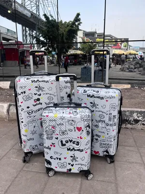 Love Design Travel Box With Kit Bag - 3sets