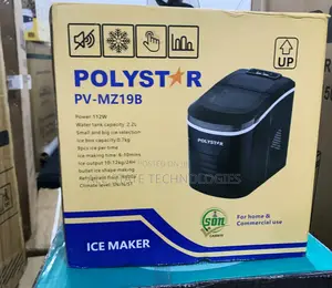 Compact Polystar Ice Maker Pv-Mz19b 2.2l Tabletop Design