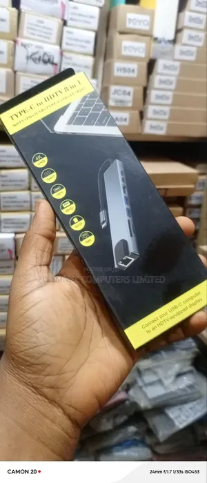 Type C to HDTV 8 in 1 Converter