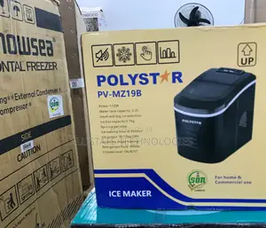 Polystar Pv-Mz19b Countertop Ice Maker 2.2 Litres