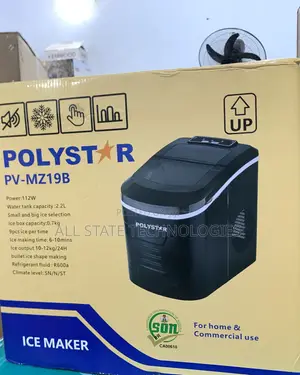 Polystar Ice Maker 2.2l Pv-Mz19b Compact Edition
