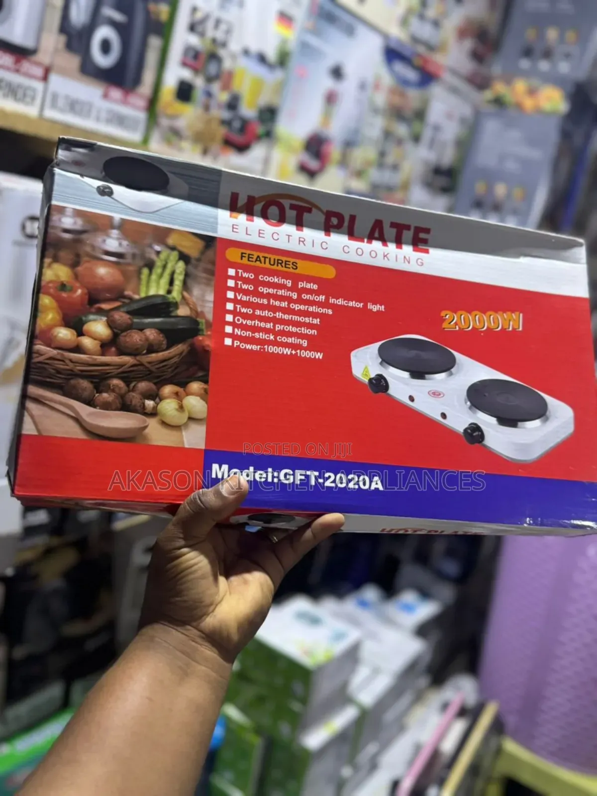 Double Flat Hotplate