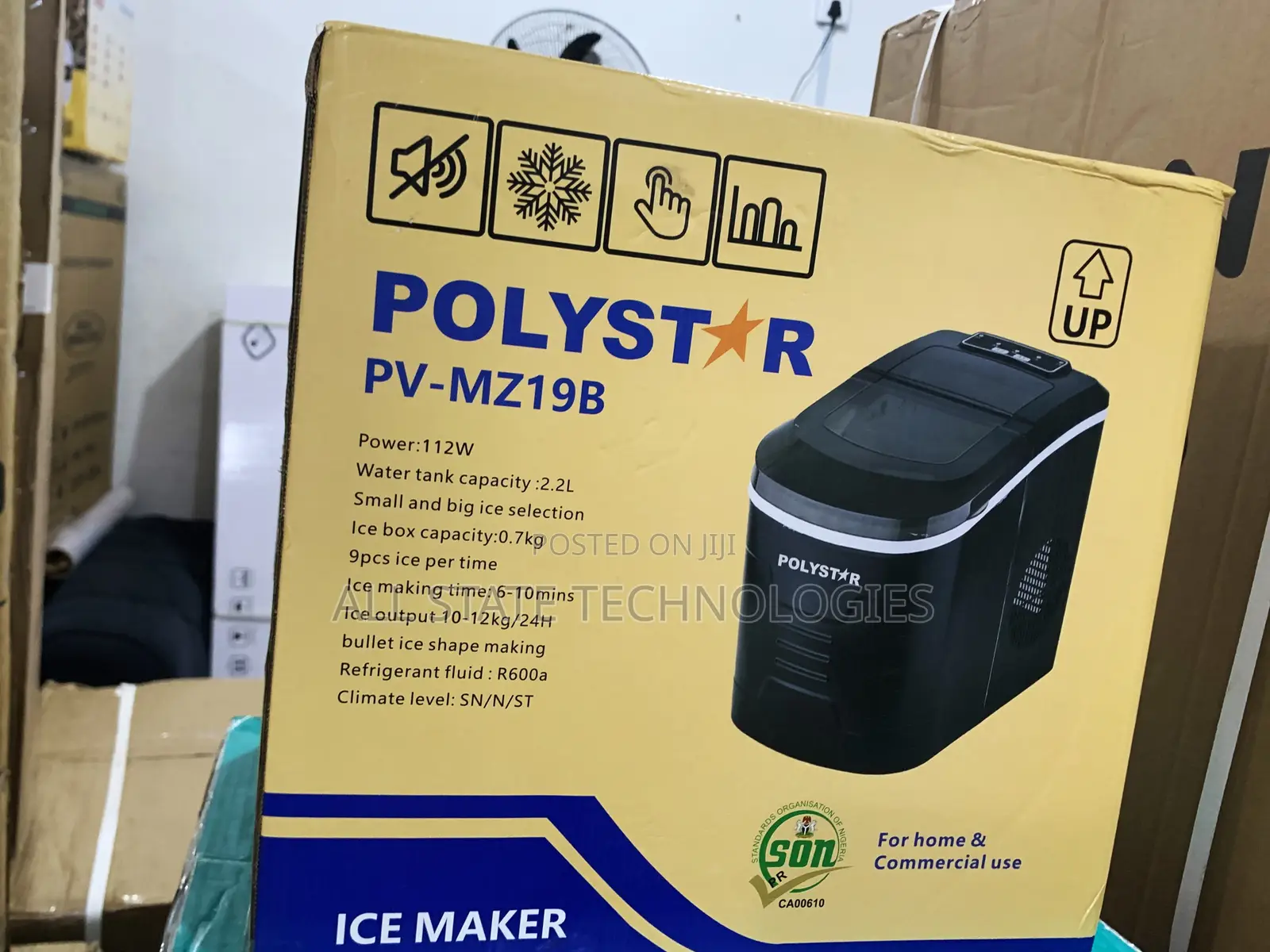 Polystar 2.2l Pv-Mz19b Ice Cube Maker