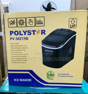 Polystar Pv-Mz19b 2.2l Smart Ice Maker