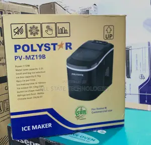Polystar Ice Maker 2.2l Pv-Mz19b Quick Ice Output