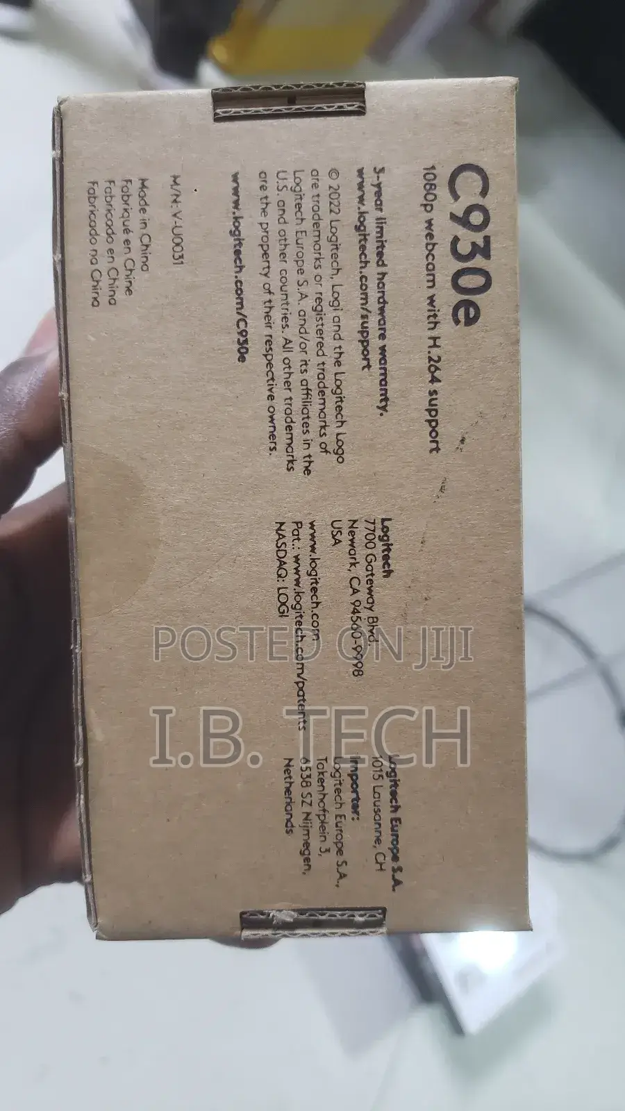Logitech C930e 1080p Webcam