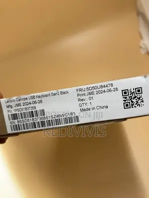 Lenovo Calliope Usb Keyboard Gen2 Black