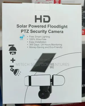 Solar Battery Powered Mini PTZ Camera