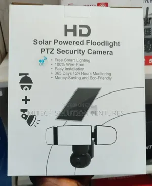 Solar Battery Powered Mini PTZ Camera