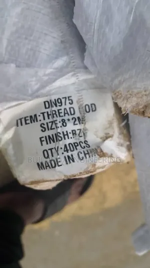 M8 X 2mtrs Threaded Rod