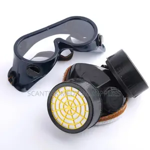 Anti-Fog Full Face Mask With Replaceable Vapour Cartridge