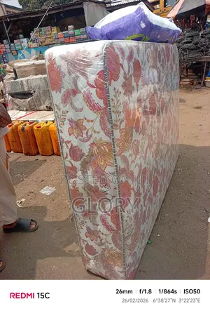 4 and Half by 6 by 12 Inches Quality Semi Orthopedic Mattress