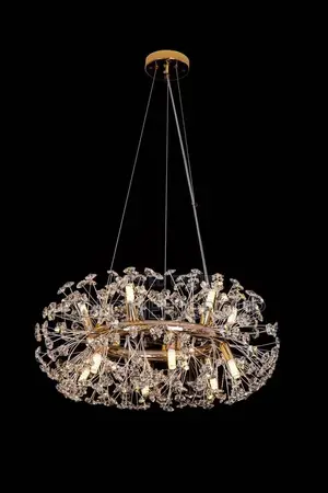 Round Crystal Chandelier